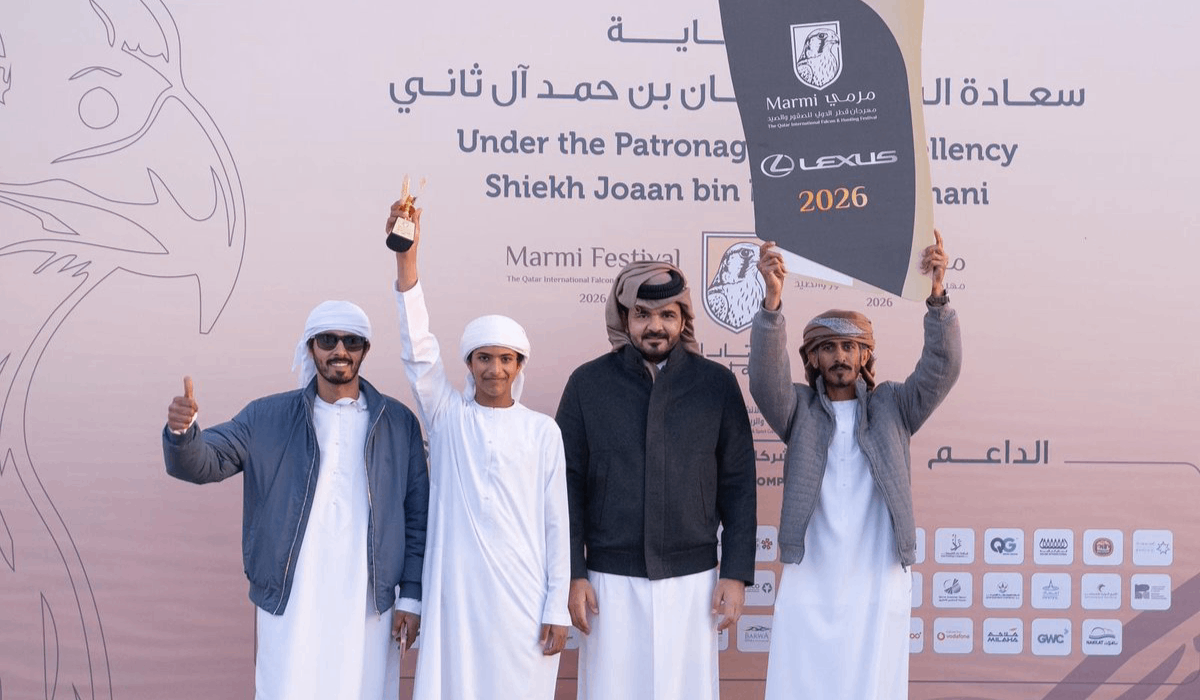Sheikh Joaan Crowns Winners of Qatar International Falcons and Hunting Festival Marmi 2026